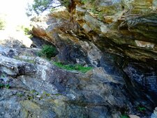 Filon de Magnétite dans la mine de Farinole (Cap Corse)