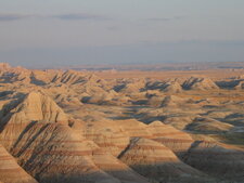 Formation des badlands