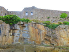 Ancienne carrière de "Granite" (granodiorite) de l