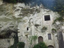 habitation troglodytique, tuffeau, Montsorreau