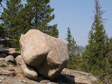 Bloc erratique, Rocky Mountain National Park