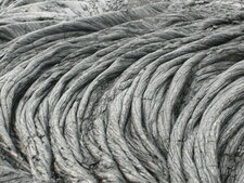 lave Pahoehoe cordée, Hawaii-Big Island