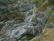 Ancienne carrière de pierre de Locquirec.