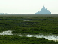 Polder ( baie du Mont St Michel)