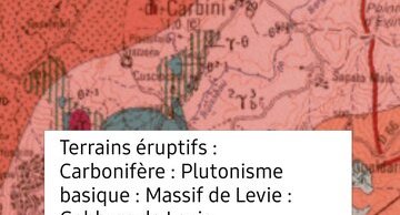 Corse - Levie - Gabbro