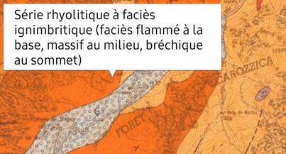 Corse - Asco - Roches Pyroclastiques