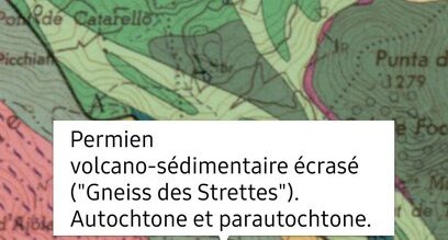 Corse - Muracciole - "Gneiss des Strettes"