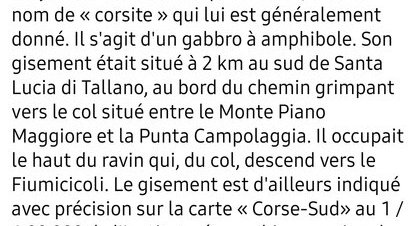 Corse - Ste Lucie de Tallano - Diorite Orbiculaire