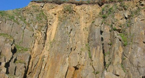 Gneiss de la plage des Blancs Sablons