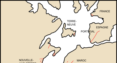 Dykes doléritiques Trias-Lias des marges atlantiques