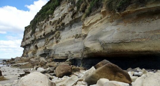 Tasmanie, Fossil Bluff