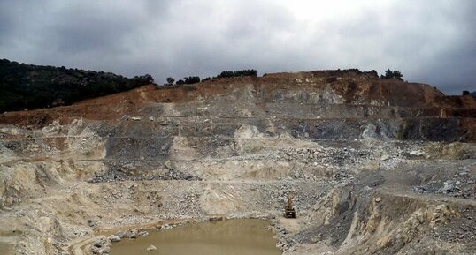 Mine de Sa Costa-Orani-Sardaigne (Mine de feldspath)