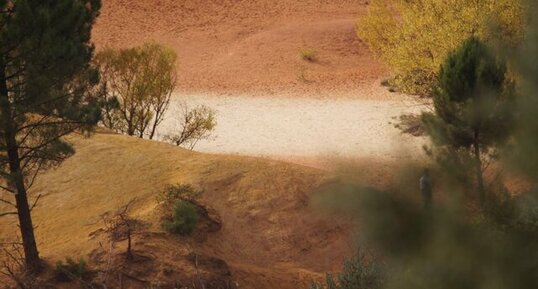 Palette de nuances ocreuses