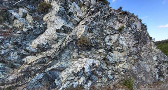 Corse - Lugo di Nazza - Serpentinites