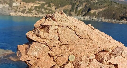 Corse - Cargèse - Golfe de Topiti - Serpentine & Rhyolite Alcaline