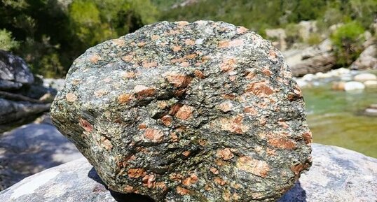 Corse - Lopigna - Bicciani - Granite Porphyroïde à Orthose potassique