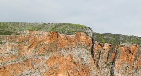 escarpement de faille a Vecchiano 2