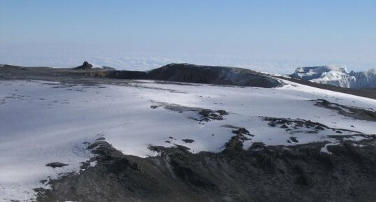 Cratère du Kibo (Kilimandjaro)