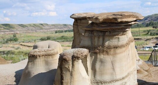 Hoodoos des Badlands de l'Alberta