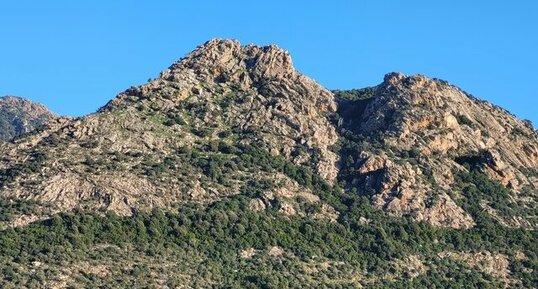 Corse - Ocana - Punta d'Arese -Granite Perthitique à Hastingsite-fayalite