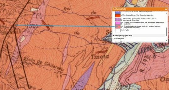 Corse - Vivario - Puzzatellu - Granodiorites