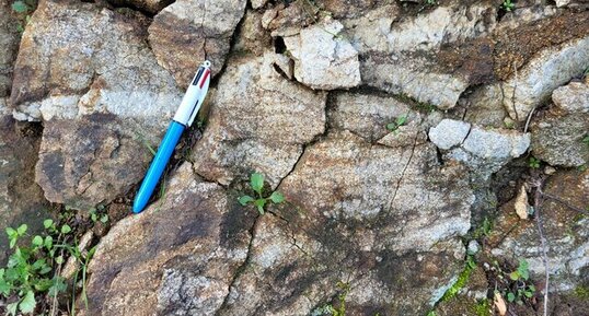 Corse - Arbori - Mercolaccia - Gneiss Anatectique