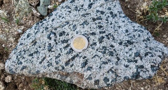 Corse - Aullène - Granodiorite à amphiboles