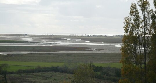 Havre de Régnéville ou estuaire de la Sienne