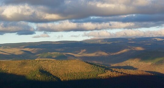 Les monts de Lozère