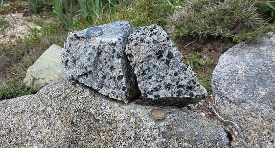 Corse - Aullène - Granodiorite à amphiboles