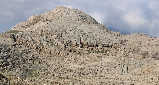 Formations calcaires éocènes du Nemrut Dagi