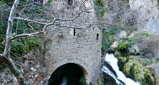 Résurgence du Moulin de la Foux.