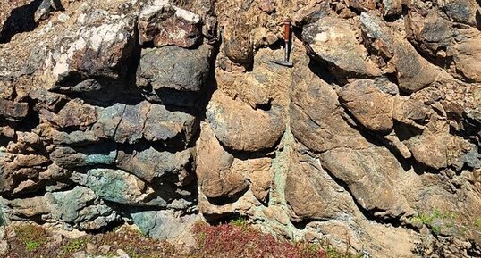 Basaltes en coussins