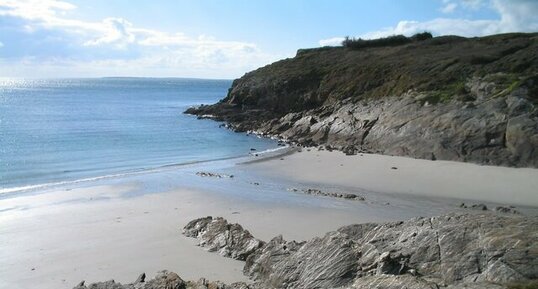 Plage du Bilou au Conquet