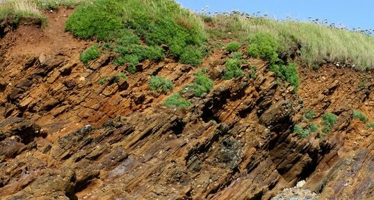 Pointe de Raguenez : volcano-sédimentaire