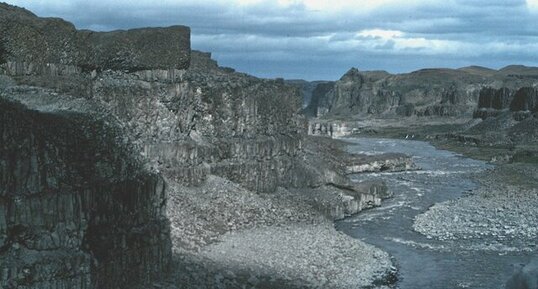 Canyon de Dettifoss (parc naturel du Vatnajökul)