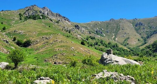 Corse - Bastelica - Mezzaniva - Formations Glaciaires