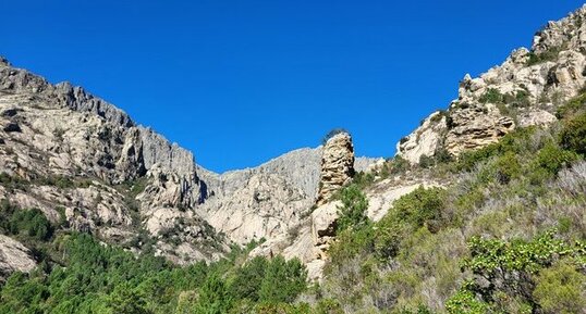 Corse - Bocognano - Ricchjusa - Leucomonzogranite