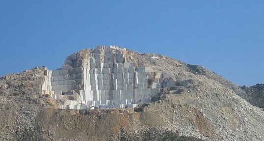 Carrière de Marbre de Naxos.