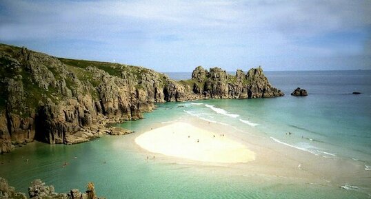 Plage de Pedn-Vounder - Cornouailles