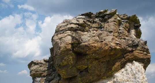 Pegmatites et schistes précambriens, Rocky Mountain N.P.