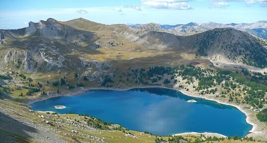 Lac d'Allos (alt. 2228 m.)