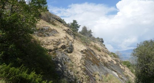 Miroir de faille de Finestrelles
