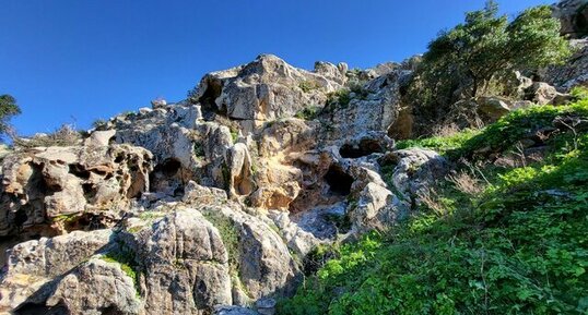 Corse - Ocana - Punta d'Arese -Granite Perthitique à Hastingsite-fayalite