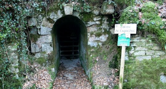 Galerie de l'aqueduc - Mine de Locmaria-Berrien