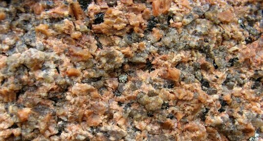 Détail du granite de la Clarté - Ploumanac'h