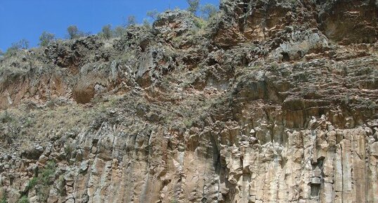 Orgues volcaniques à Hell's Gate