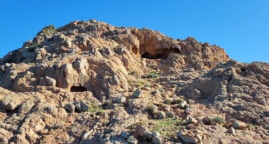 Corse - Piana - Capu Rossu - Granite Perthitique à Arfvedsonite