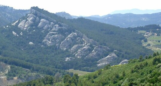 Cuesta de Ste Anne d'Evenos (Var)