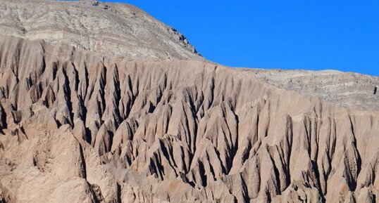 Erosion en Pinacles, Quebrada El Kolla